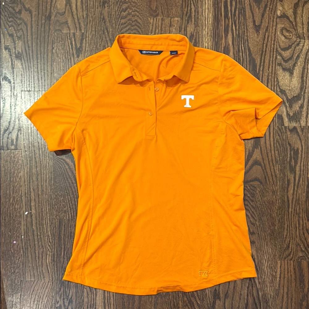 Cutter and Buck UT Athletic Orange Polo Golf Shirt - moisture wicking material
